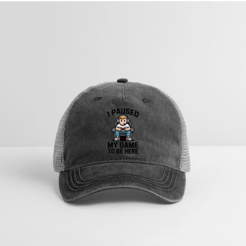 Gaming Console Player Retro Illustration