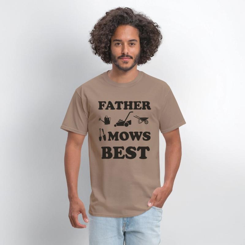 Gardening funny father's day lawn mower cool dad