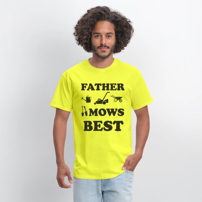 Gardening funny father's day lawn mower cool dad