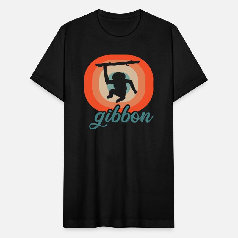 Gibbon Animal Lover Pirate Monkey Animals Motif