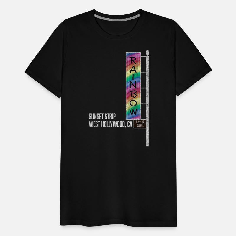 Glam Rock Legends - Rainbow Bar and Grill T-Shirt