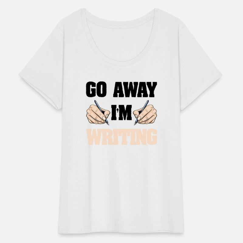 Go Away I'm Writing