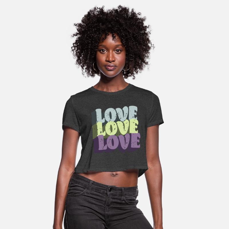 Good Trouble Davia Moss Love Love Love T-Shirt