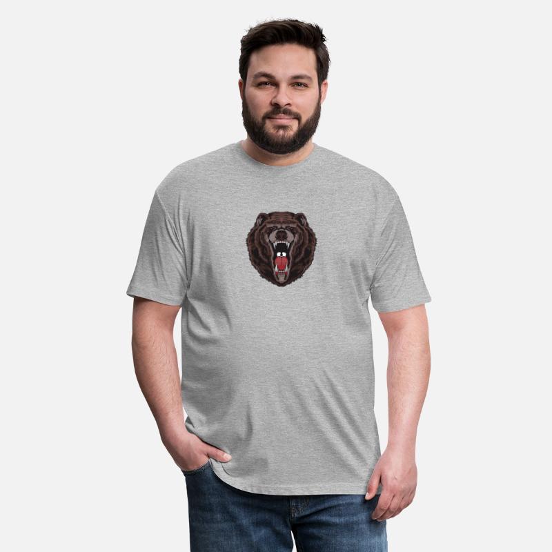 grizzly head bear Classic T-Shirt