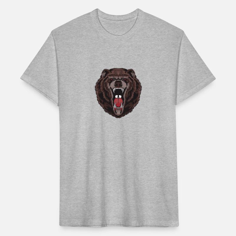 grizzly head bear Classic T-Shirt