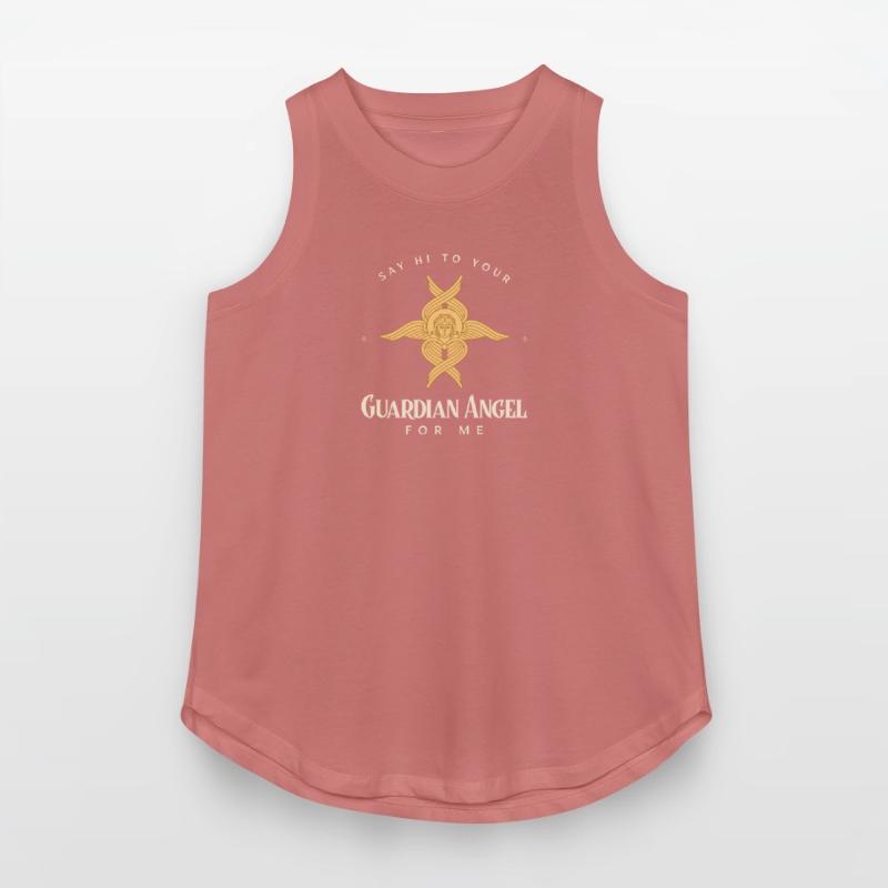 Guardian Angel Emblem T-Shirt Design