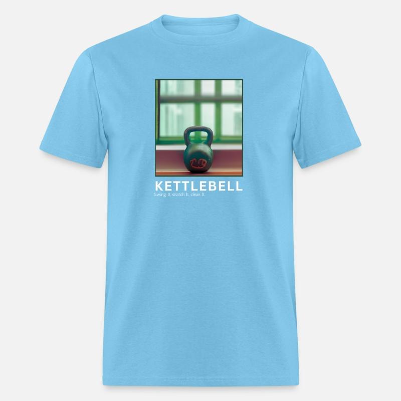 Gym Kettlebell Artistic Design