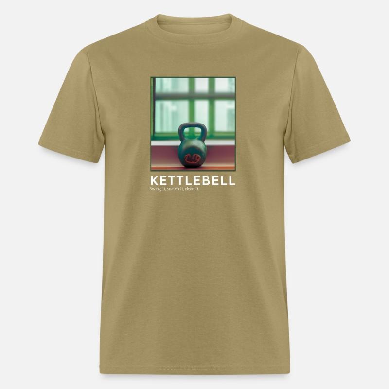 Gym Kettlebell Artistic Design