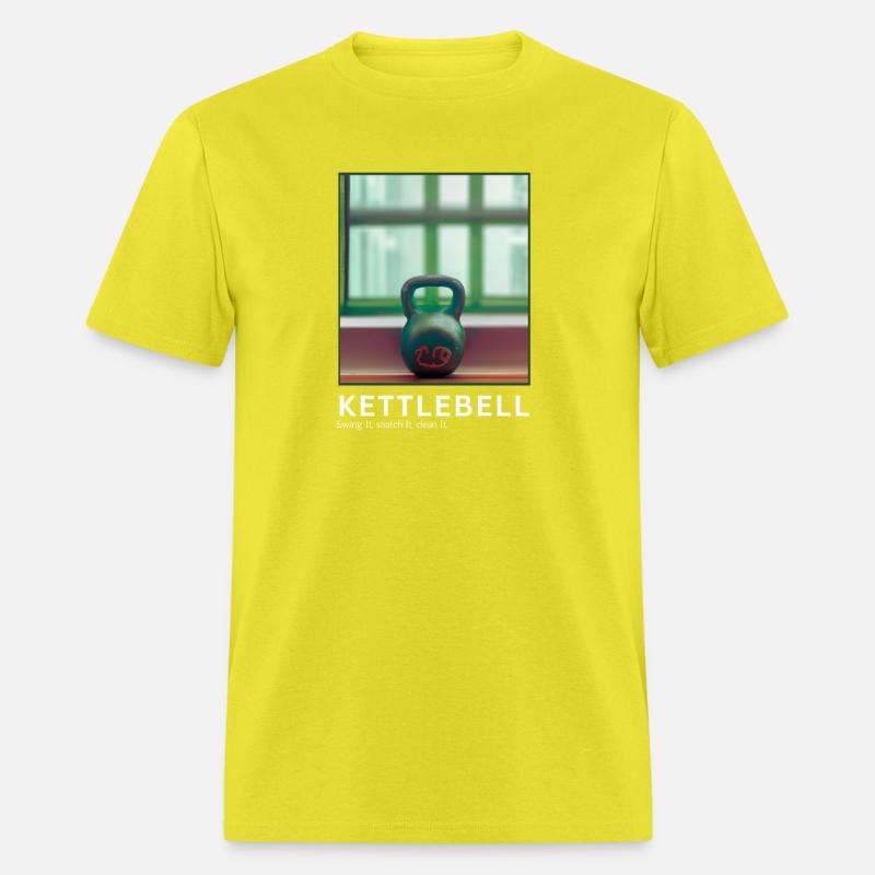 Gym Kettlebell Artistic Design