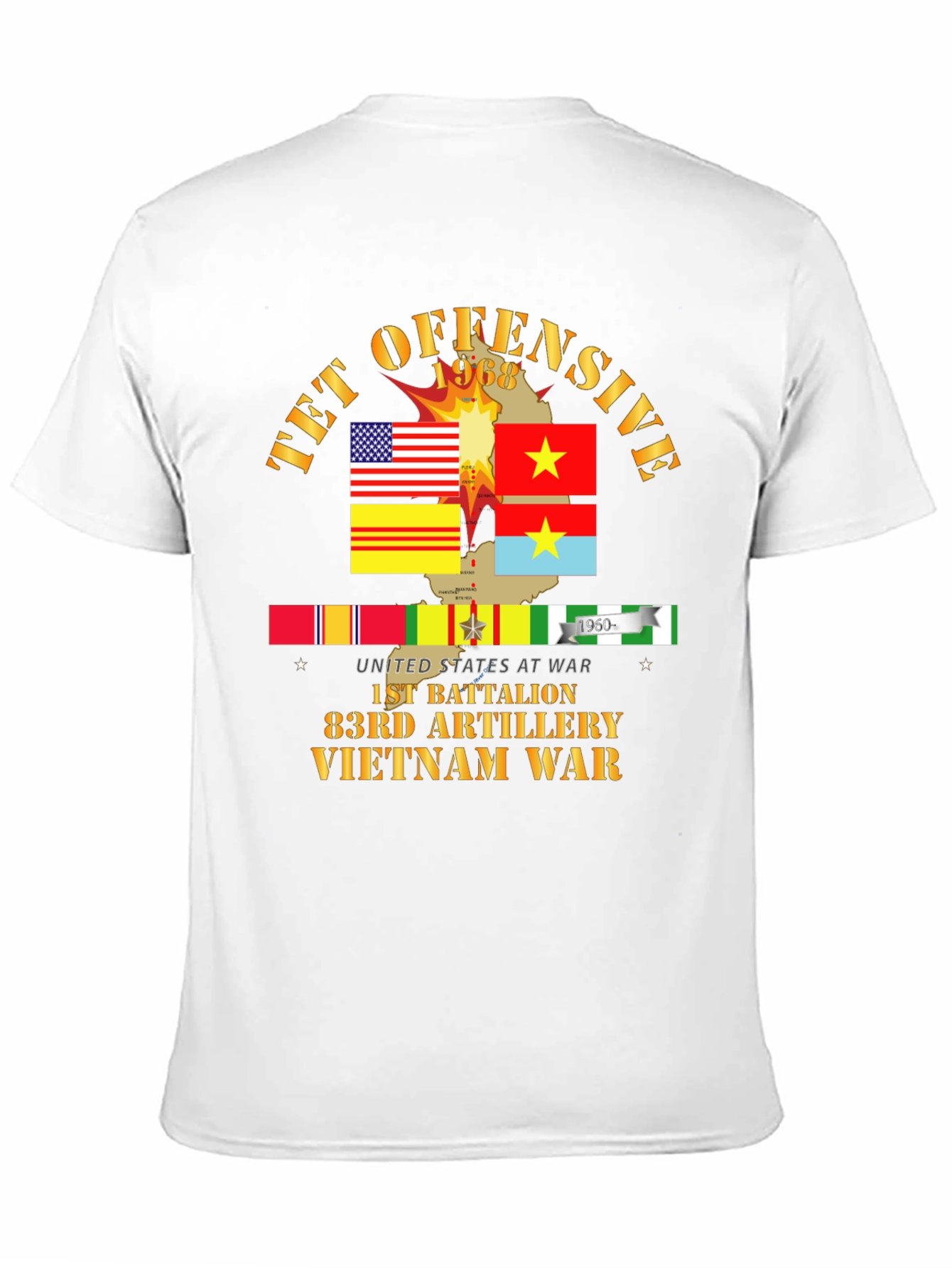 Tet Offensive Vietnam War T-Shirt