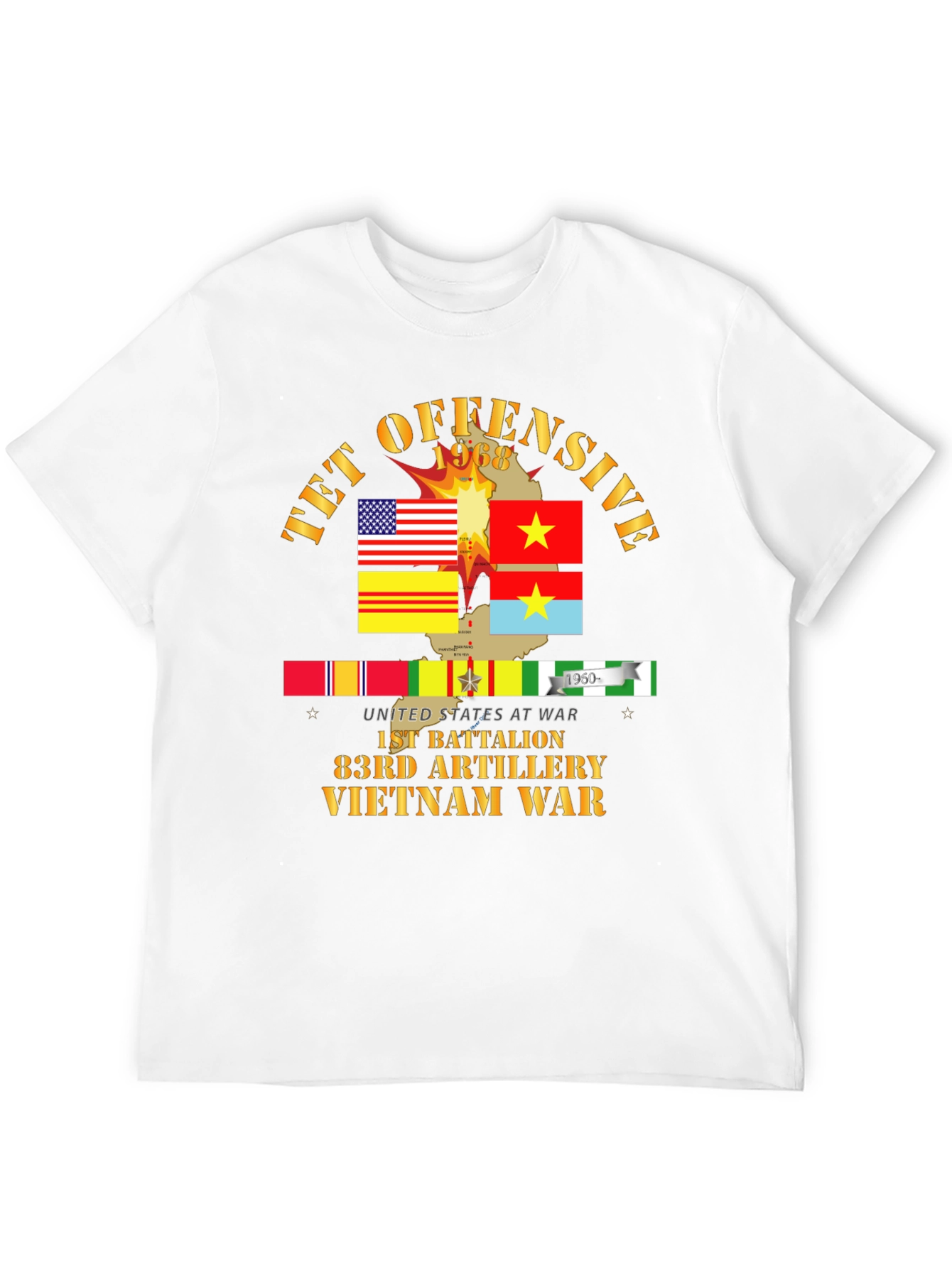 Tet Offensive Vietnam War T-Shirt