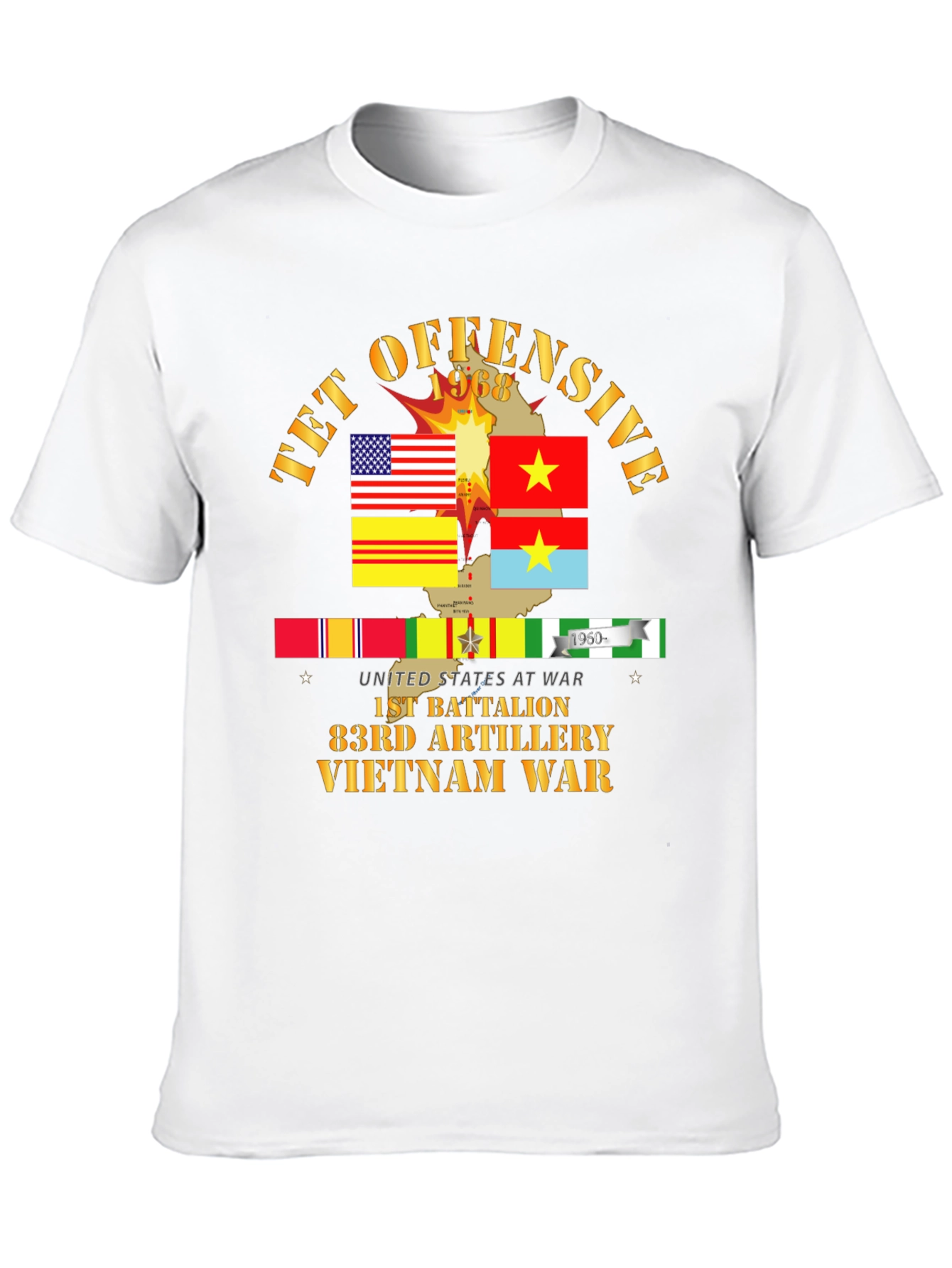 Tet Offensive Vietnam War T-Shirt