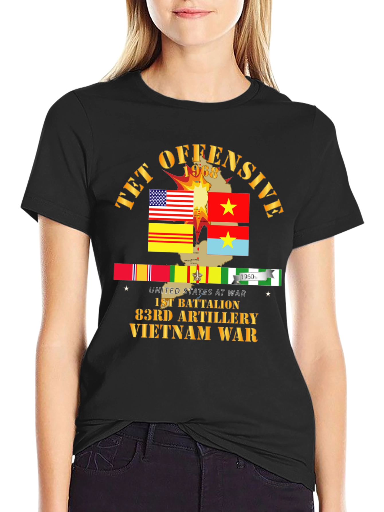 Tet Offensive Vietnam War T-Shirt
