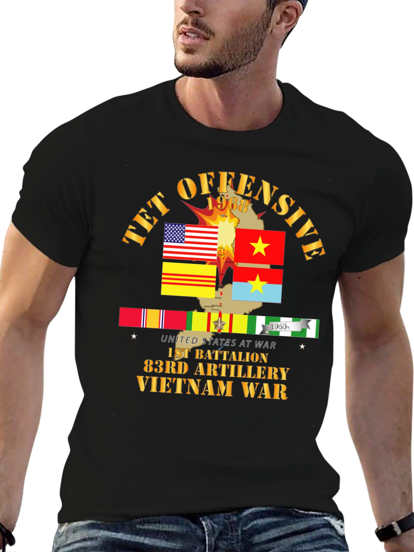 Tet Offensive Vietnam War T-Shirt