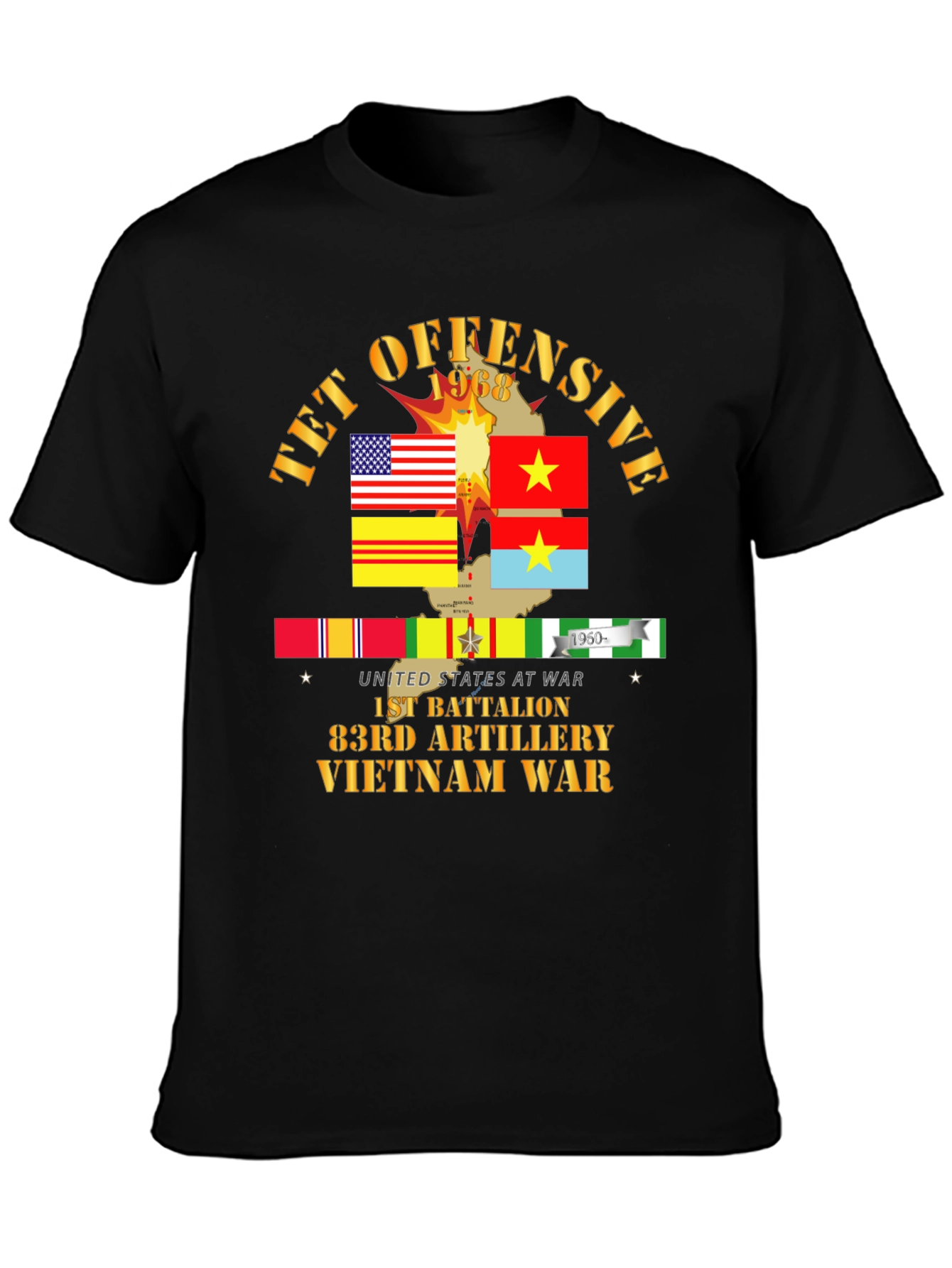 Tet Offensive Vietnam War T-Shirt