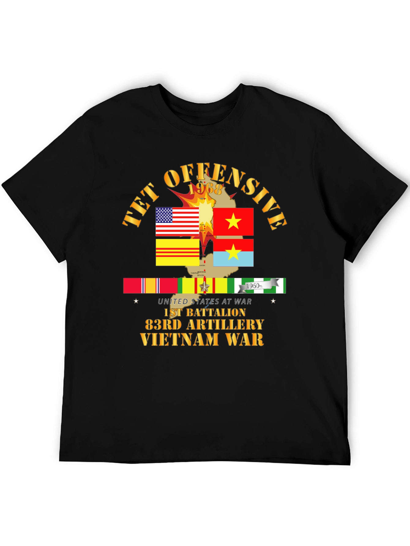 Tet Offensive Vietnam War T-Shirt