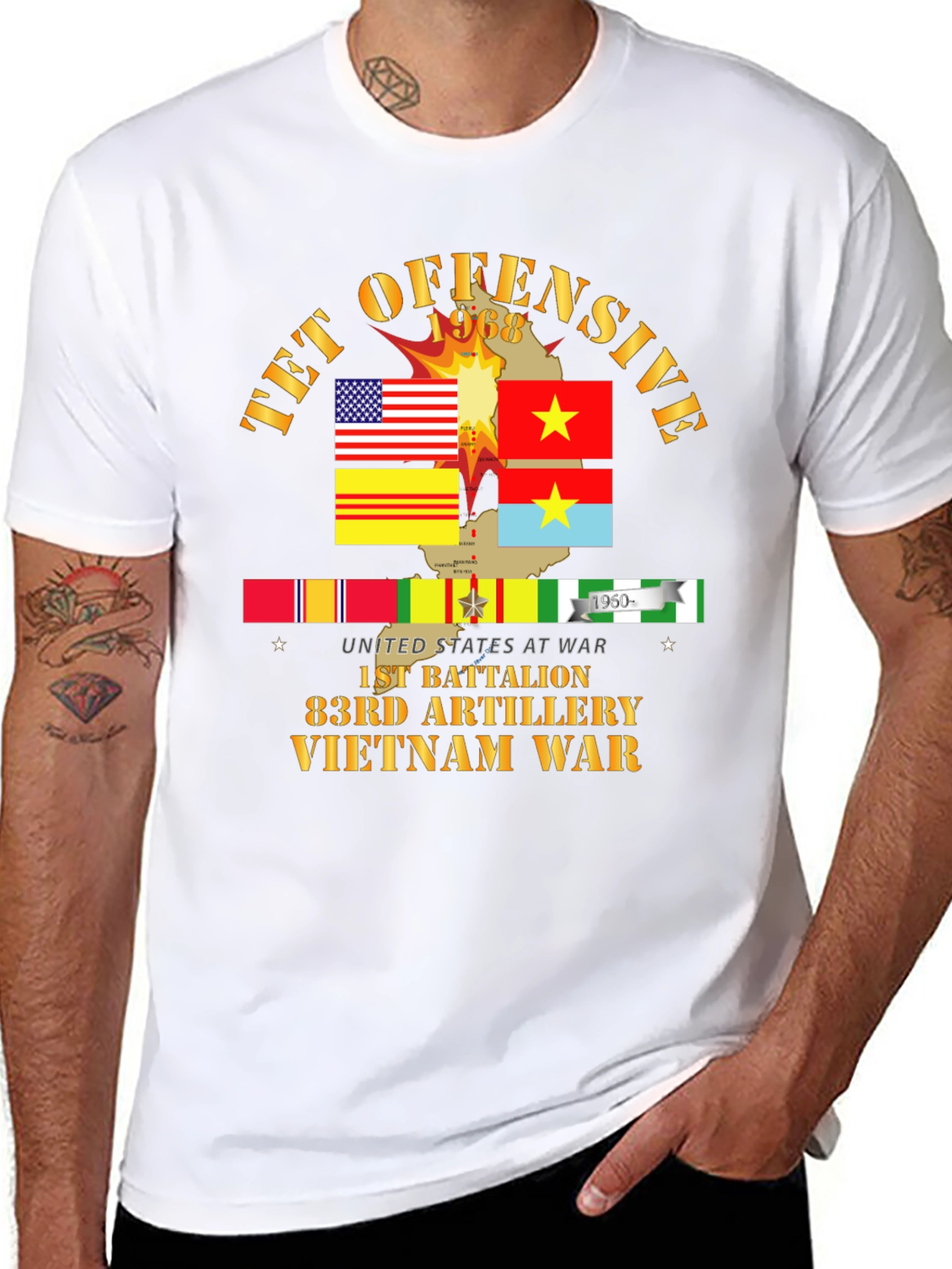 Tet Offensive Vietnam War T-Shirt