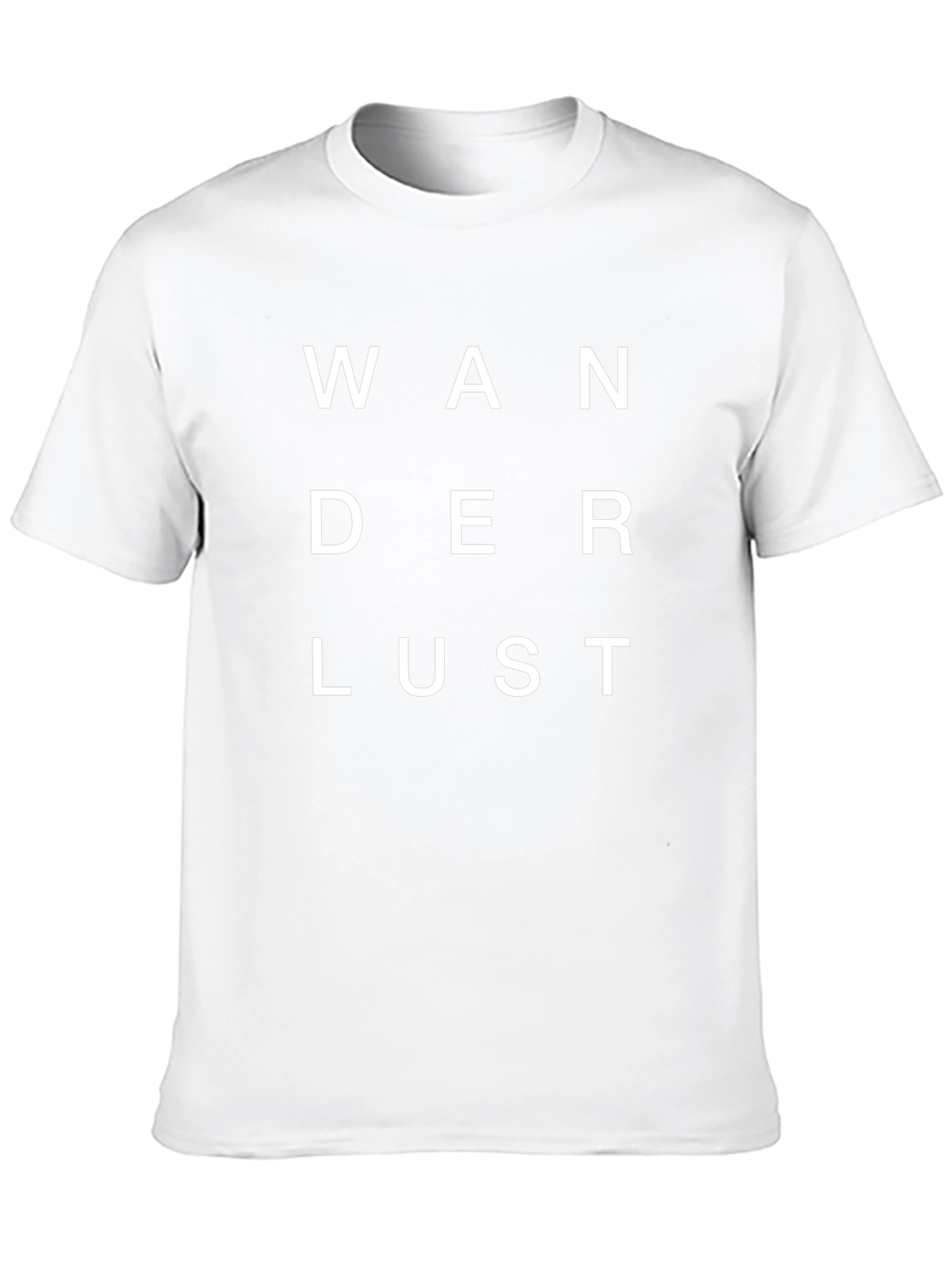 Wanderlust Black Graphic Tee