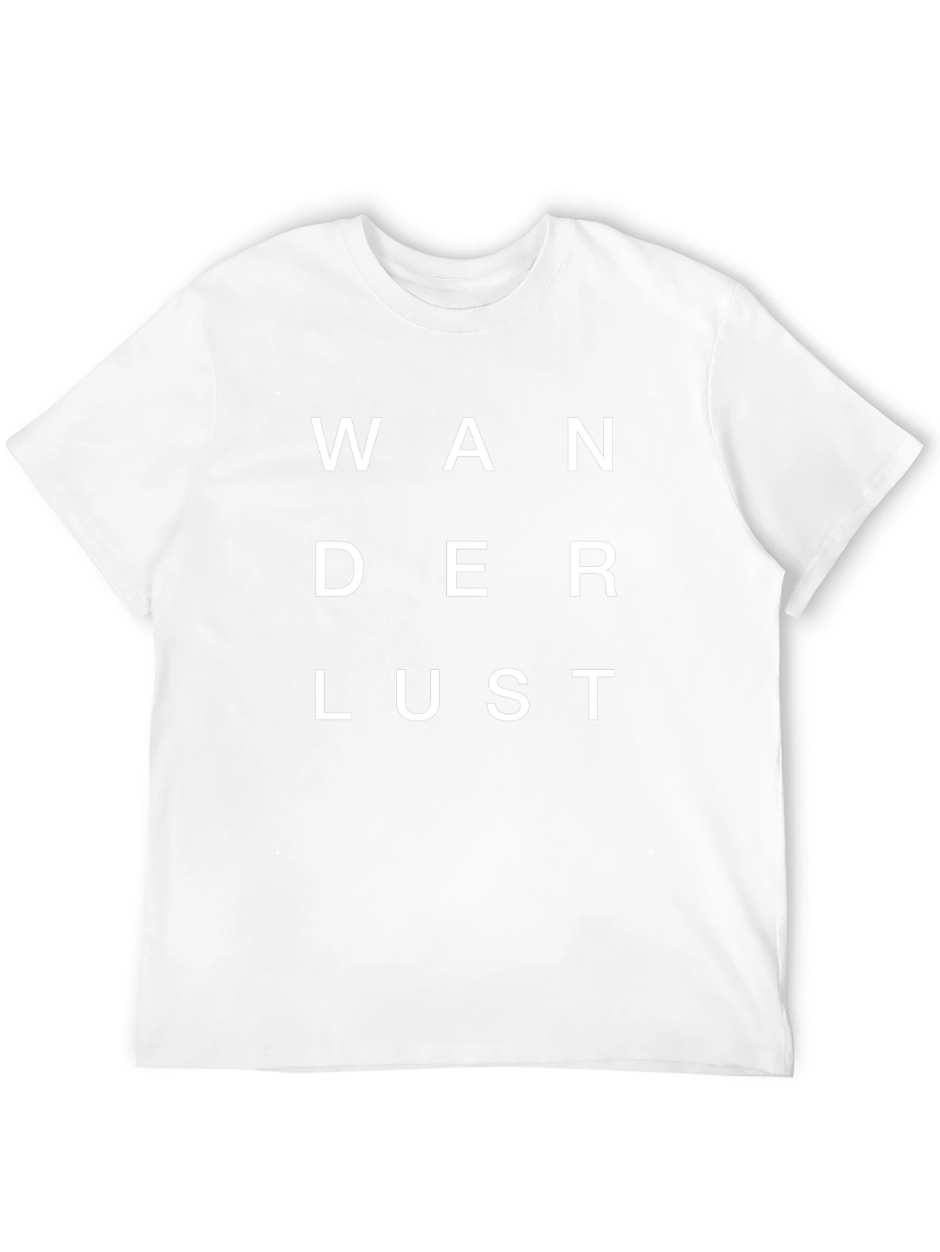 Wanderlust Black Graphic Tee