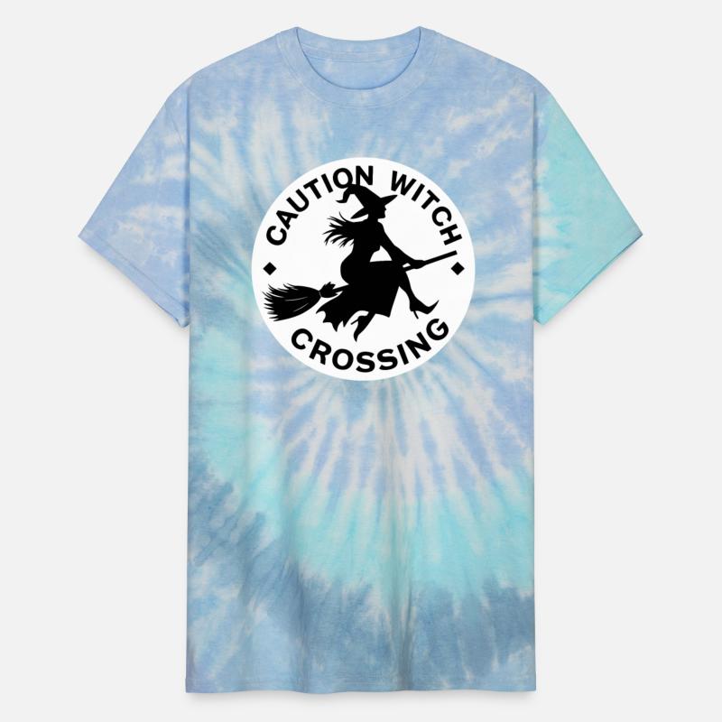 Halloween Witch - Witch Broom Caution Witch Crossi