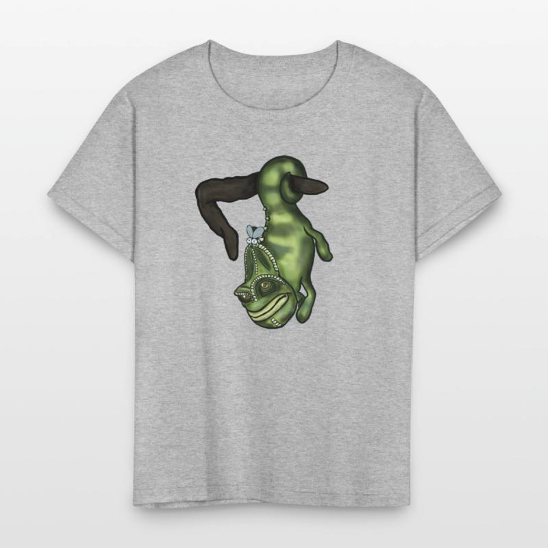 Hang Tight Chameleon - Crazy Cool Kids Shirt Desig