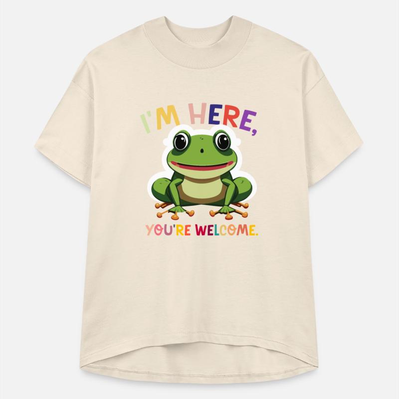 Happy Frog Sitting Here for You