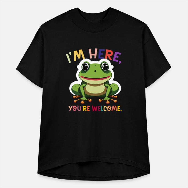 Happy Frog Sitting Here for You