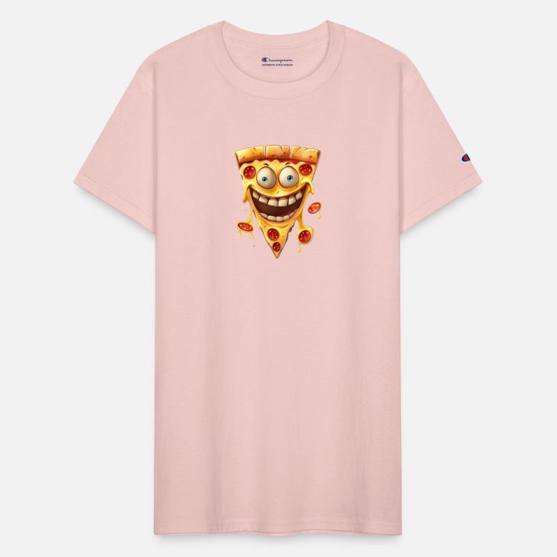 Happy Pepperoni Pizza Slice