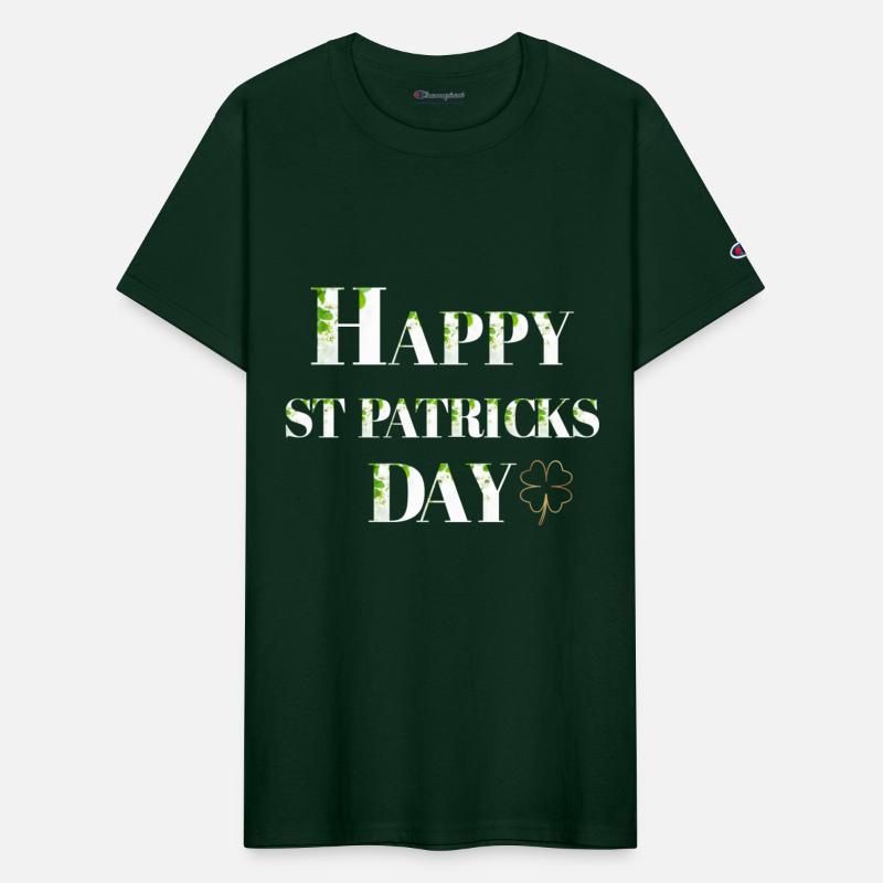 Happy St. Patrick’s Day, white text