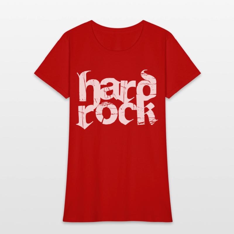 hard rock typography