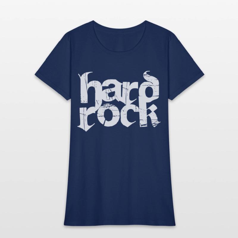 hard rock typography
