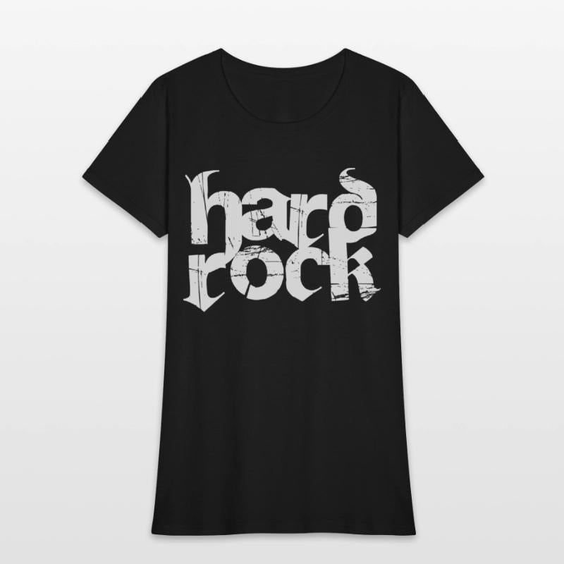 hard rock typography
