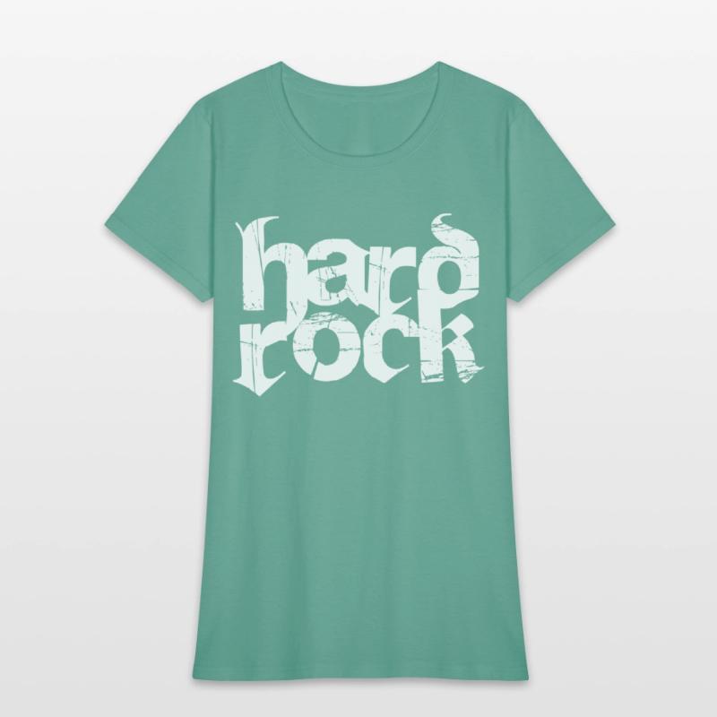 hard rock typography