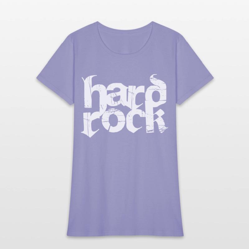 hard rock typography