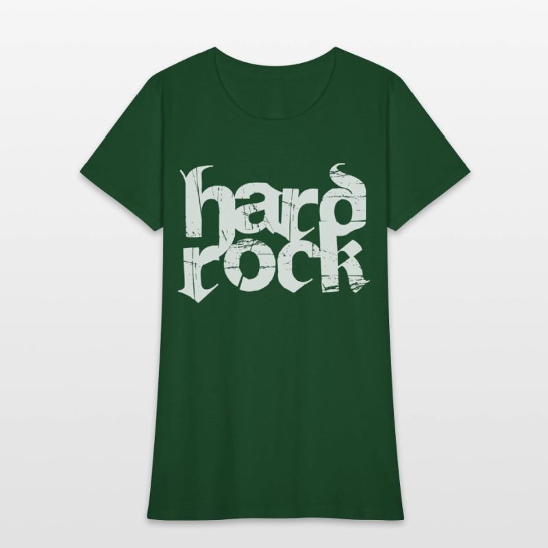 hard rock typography