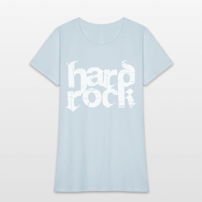 hard rock typography