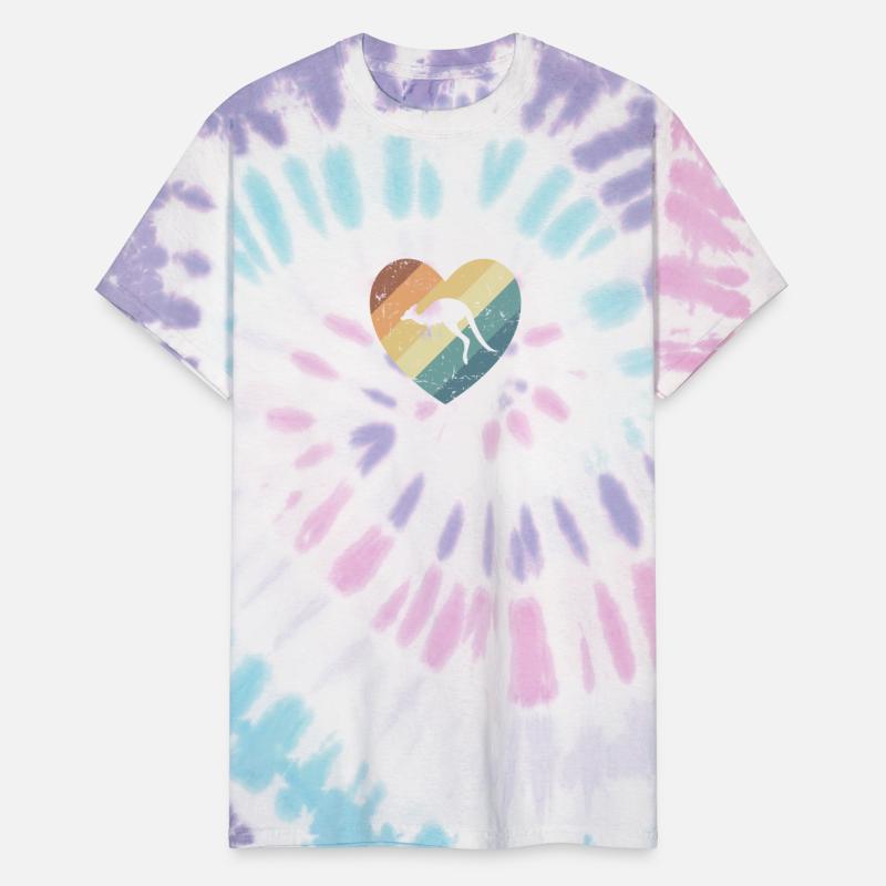 Heart with Kangaroo Australia Outback Animal