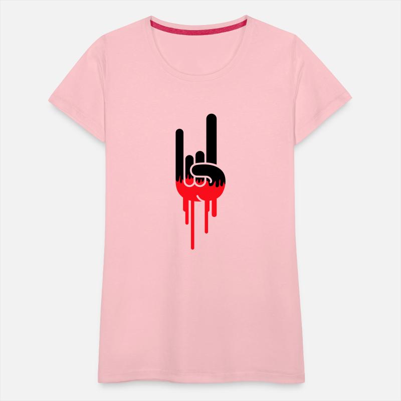 Heavy Metal Graffiti Drop Spray Horns Hand Gesture