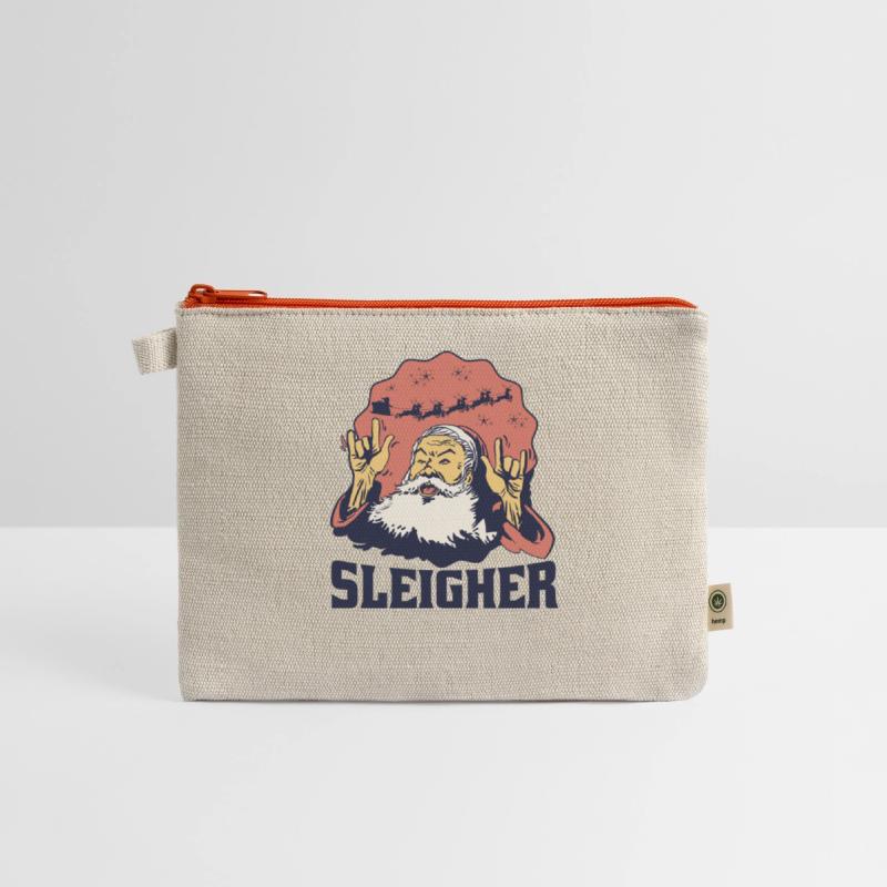 Heavy Metal Santa Sign of the Horns