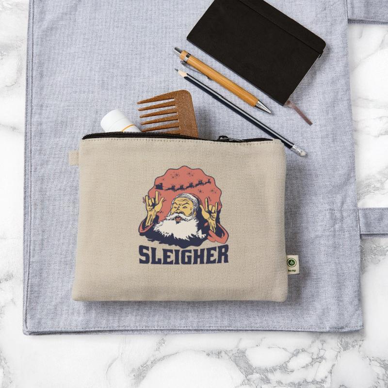 Heavy Metal Santa Sign of the Horns