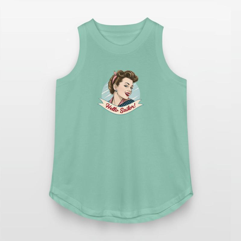 Hello Sailor Pin Up Hairstyle Wink Retro 50s