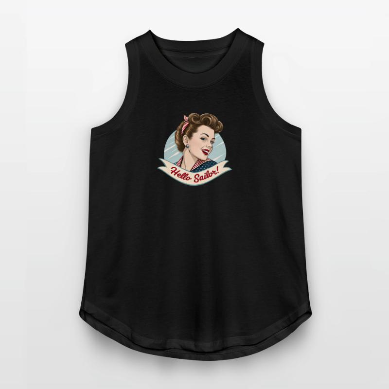 Hello Sailor Pin Up Hairstyle Wink Retro 50s