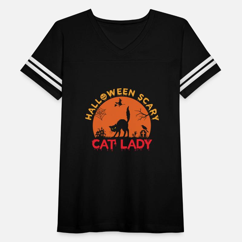 Helloween Scary Cat Lady
