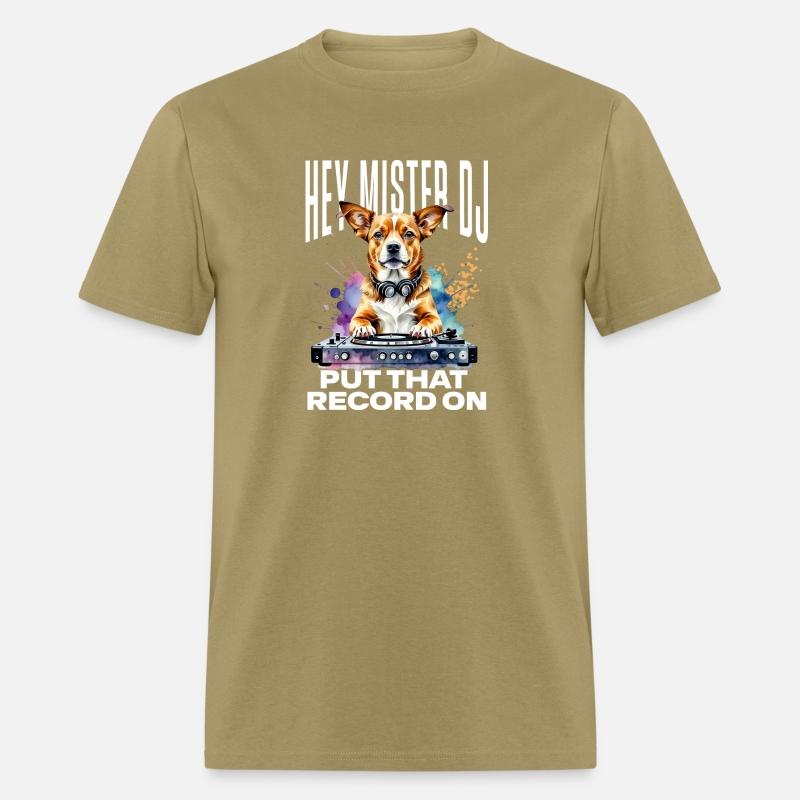 Hey Mister DJ Dog – Funny Music Lover DJ Art