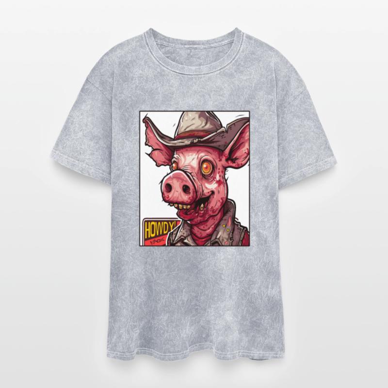 hillbilly redneck zombie cowboy pig