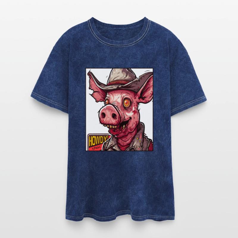 hillbilly redneck zombie cowboy pig