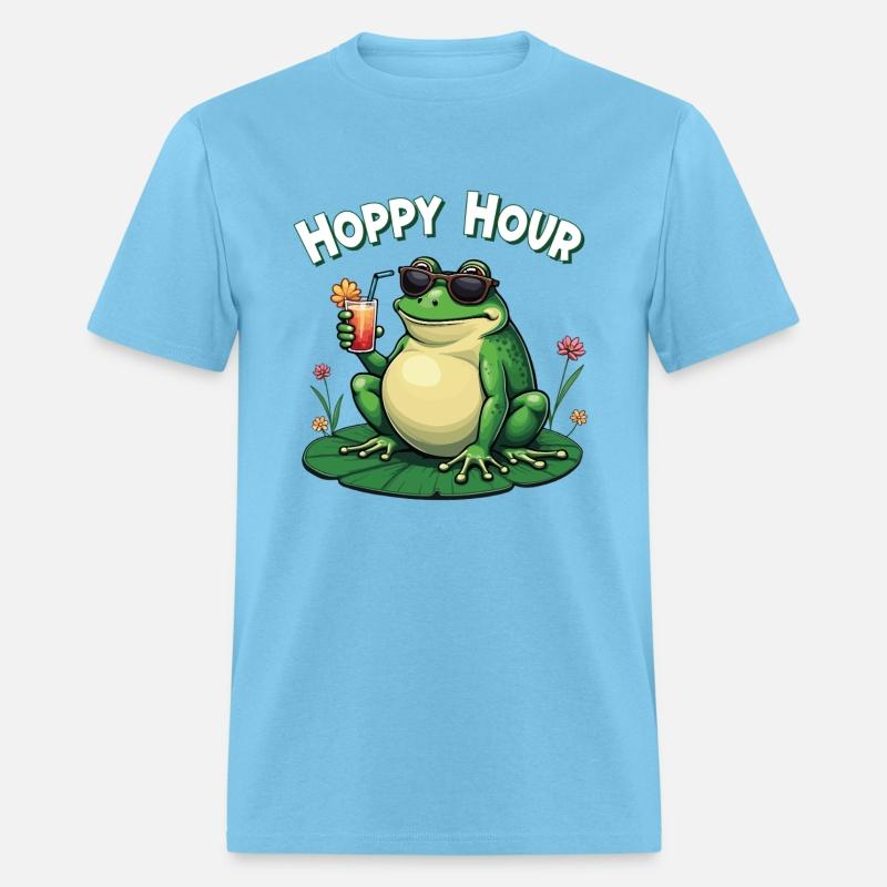 Hoppy Hour Funny Frog