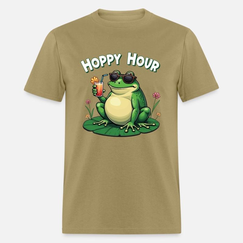 Hoppy Hour Funny Frog