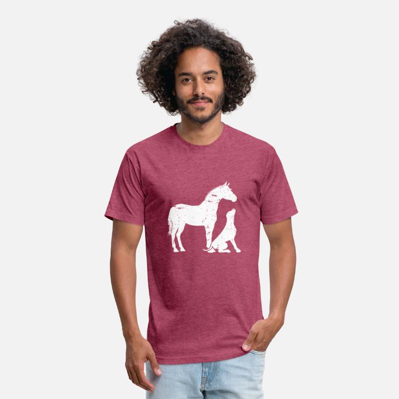 Horse And Dog Motif For And Horse Dog