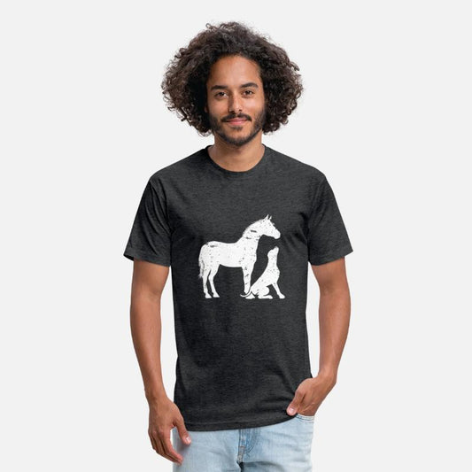 Horse And Dog Motif For And Horse Dog